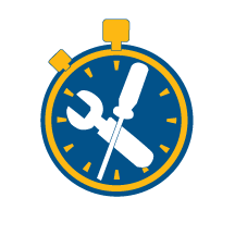 quickAssembly iconcircle stopwatch